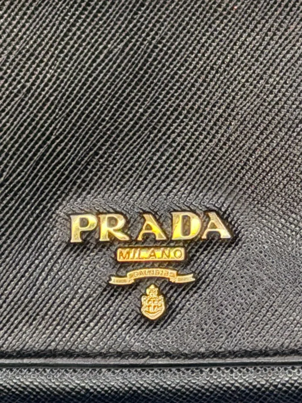 Prada Saffiano Leather Continental Wallet